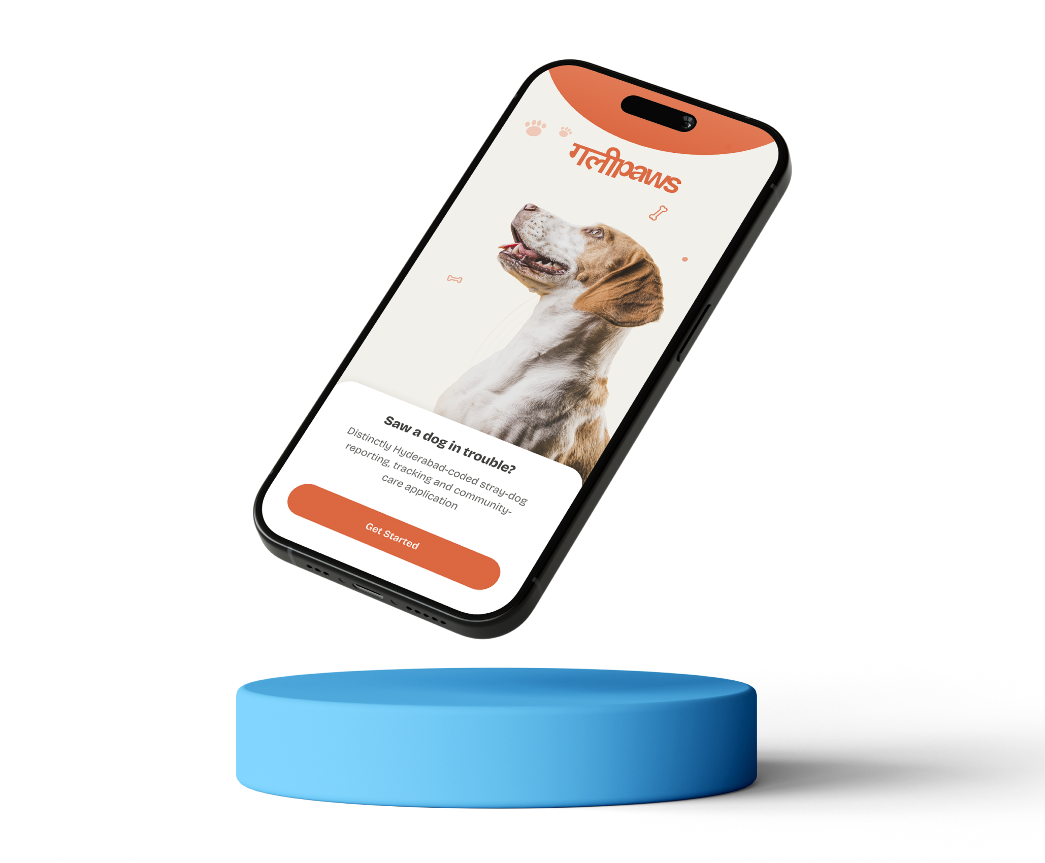 GullyPaws App screens